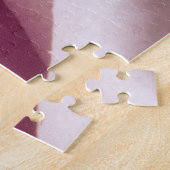 ピンクのバラのクローズアップ写真 ジグソーパズル (側面)