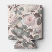 ピンクのバラのクール花 缶クーラー (裏面)