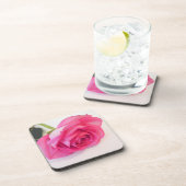 ピンクのバラのコースター コースター (右側)