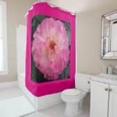 ピンクのバラのシャワー・カーテン シャワーカーテン (インサイチュ)