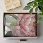 ピンクのバラのジャンクジャーナル要素シート 薄葉紙 (ギフト)