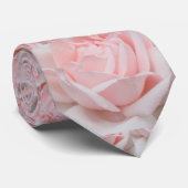 ピンクのバラのタイ ネクタイ (ロール)