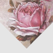 ピンクのバラのデコパージュティッシュペーパー 薄葉紙 (詳細)