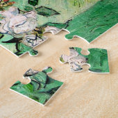 ピンクのバラのパズルが付いているゴッホのつぼ ジグソーパズル (側面)