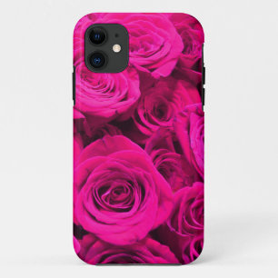 ピンクのバラのピンクの花ピンクのフローラ iPhone 11 ケース