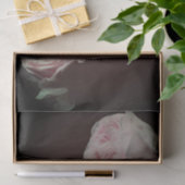 ピンクのバラのペアのデコページ 薄葉紙 (ギフト)