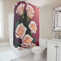 ピンクのバラのロマンチックな花束