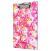 ピンクのバラの写真のクリップボード クリップボード (左)