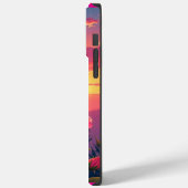 ピンクのバラの夕焼けグロー Case-Mate iPhoneケース
