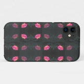 ピンクのバラの模様 Case-Mate iPhoneケース (裏面(横))