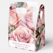 ピンクのバラの水の色のお気に入りボックス フェイバーボックス (オープン)