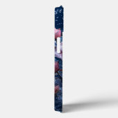 ピンクのバラの水色 Case-Mate iPhoneケース (裏面 / 右)