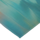 ピンクのバラの油絵の背はっきりしたカラフル景 テーブルクロス (アングル)