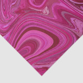 ピンクのバラの渦巻き 薄葉紙 (詳細)