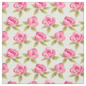ピンクのバラの生地 ファブリック (見本)