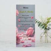 ピンクのバラの結婚式 Love is in Bloom メニュー (スタンド正面)