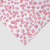 ピンクのバラの花びらのティッシュペーパー 薄葉紙 (詳細)