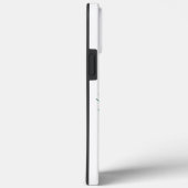 ピンクのバラの花を持つフローラの丸い枠 Case-Mate iPhoneケース (裏面 / 右)