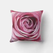 ピンクのバラの花園 クッション (裏面)