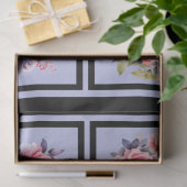 ピンクのバラの花束タイルの切り離し 薄葉紙 (ギフト)