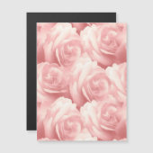 ピンクのバラの花柄 (正面/裏面)