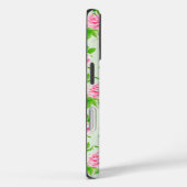 ピンクのバラの花柄 Case-Mate iPhoneケース (裏面 / 右)