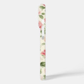 ピンクのバラの花柄 Case-Mate iPhoneケース (裏面 / 左)