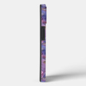 ピンクのバラの花柄iPhoneケース カバー 花 (裏面 / 右)