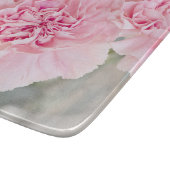 ピンクのバラの花 カッティングボード (角)