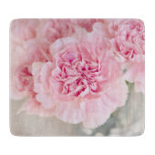 ピンクのバラの花 カッティングボード (正面)