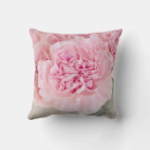 ピンクのバラの花 クッション (裏面)