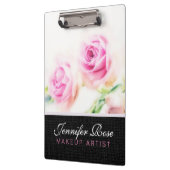 ピンクのバラの花 クリップボード (左)