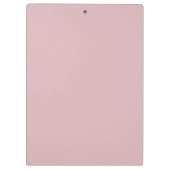 ピンクのバラの花 クリップボード (裏面)