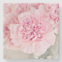 ピンクのバラの花 ストーンコースター