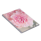 ピンクのバラの花 ノートブック (右側)