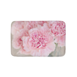 ピンクのバラの花 バスマット