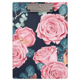 ピンクのバラの花|花のクリップボード クリップボード