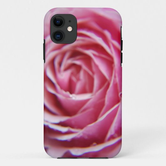 ピンクのバラの花 Case-Mate iPhoneケース (裏面)