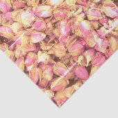 ピンクのバラの芽の写真プリントカスタムのデカップクラフト 薄葉紙 (詳細)