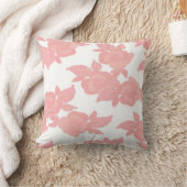 ピンクのバラの装飾用クッション クッション (ブランケット)