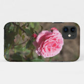 ピンクのバラの赤い蕾 Case-Mate iPhoneケース (裏面(横))