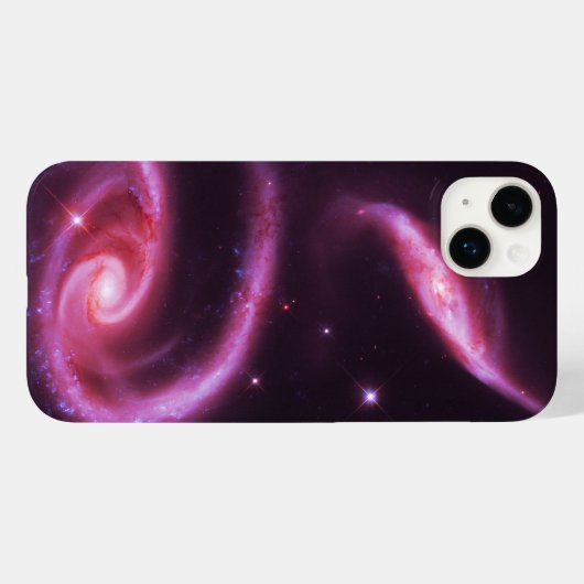 ピンクのバラの銀河 Case-Mate iPhoneケース (裏面 (横))