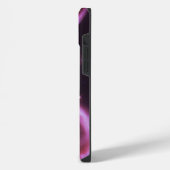 ピンクのバラの銀河 iPhoneケース (左側面)