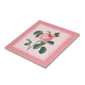 ピンクのバラのRedouteのセラミックタイル タイル (側面)