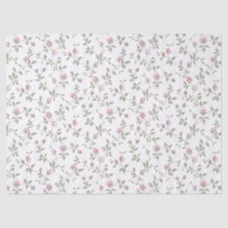 ピンクのバラはぼろぼろのギフト用包装紙のティッシュペーパーを発芽させます 薄葉紙