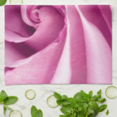 ピンクのバラを完璧に折り畳み – タオル (折り畳み)