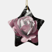 ピンクのバラ園 セラミックオーナメント (右)