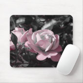 ピンクのバラ園 マウスパッド (マウス)