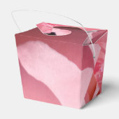 ピンクのバラ花取り出し特典ボックス フェイバーボックス (裏面サイド)