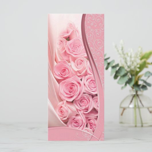 ピンクのバラ (スタンド正面)